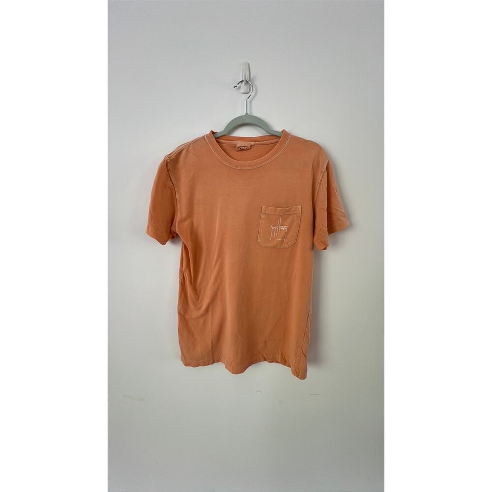 Guy Harvey Carmen Island peach tee, size medium